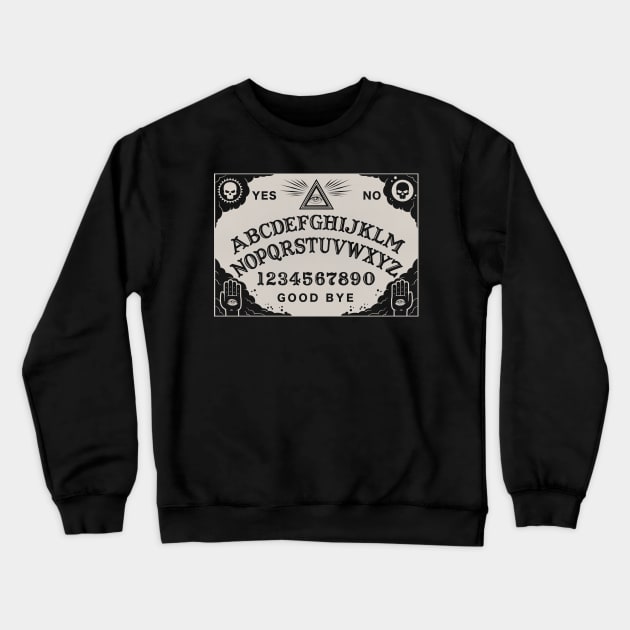 Ouija Board Crewneck Sweatshirt by BeeryMethod